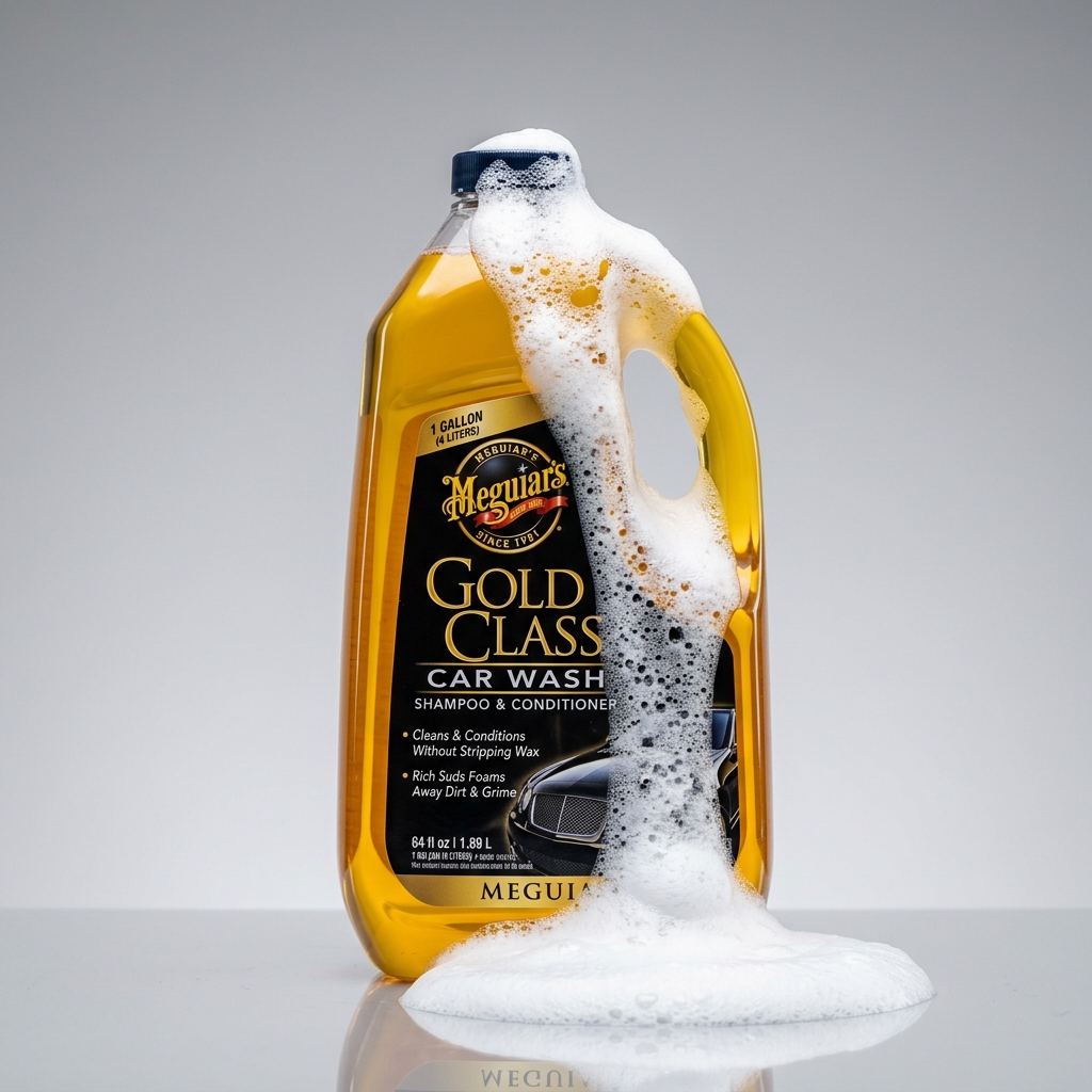 Meguiars Gold Class Car Wash Shampoo & Conditioner (1.89L)